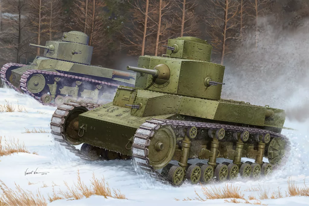HobbyBoss - Soviet T-24 Medium Tank 